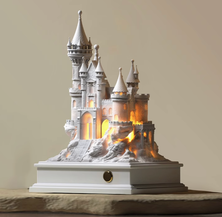 Medieval Aroma Plaster Sculpture Lamp