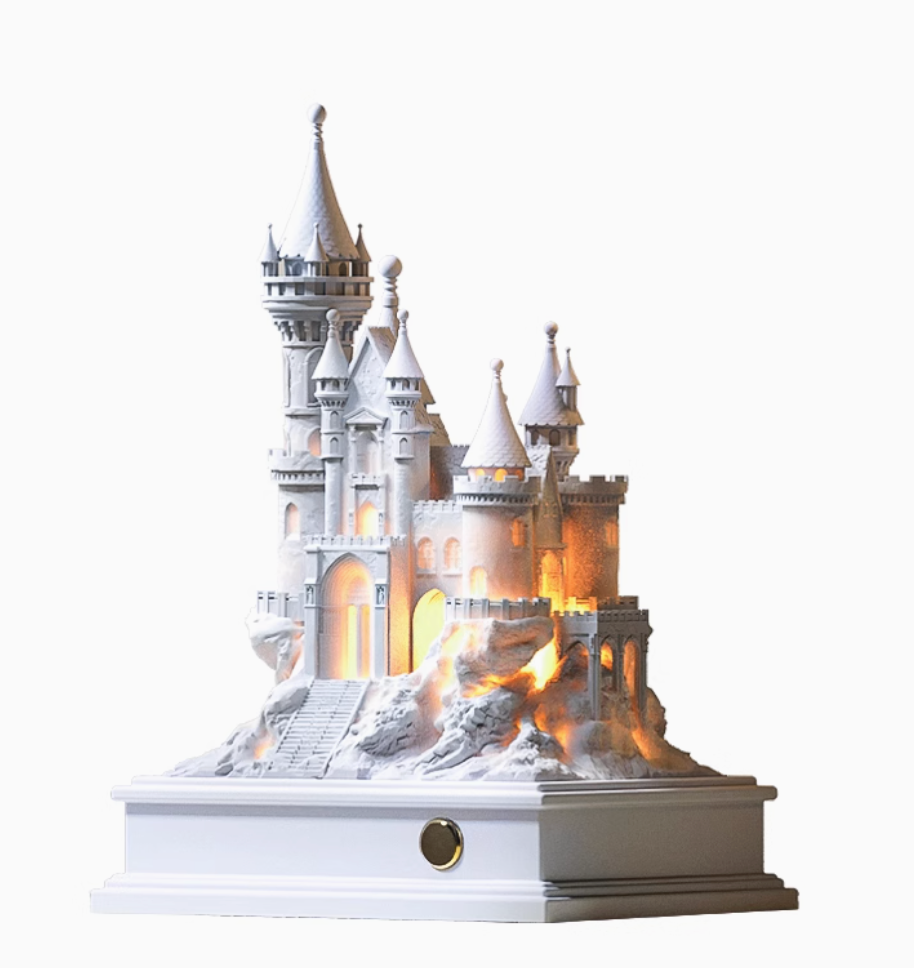 Medieval Aroma Plaster Sculpture Lamp